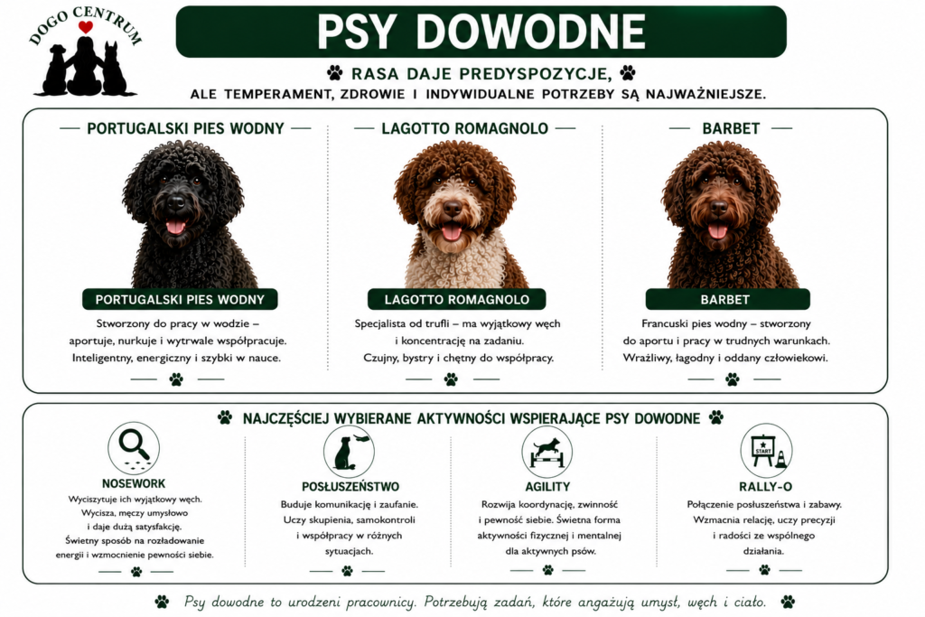 jaki sport dla lagotto romagnolo