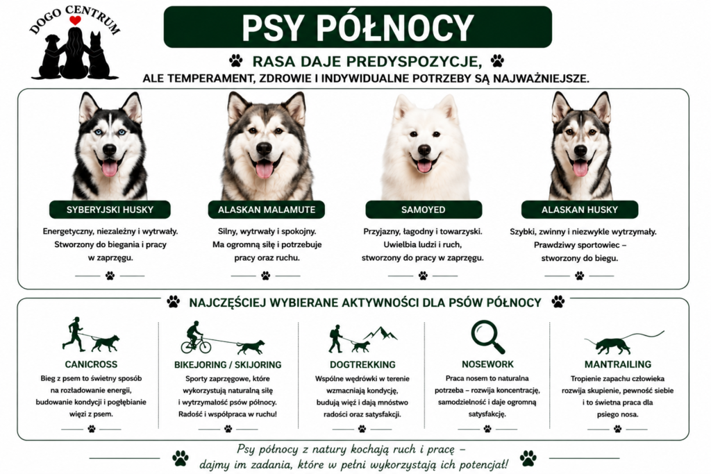 Jaki sport dla husky samoyeda
