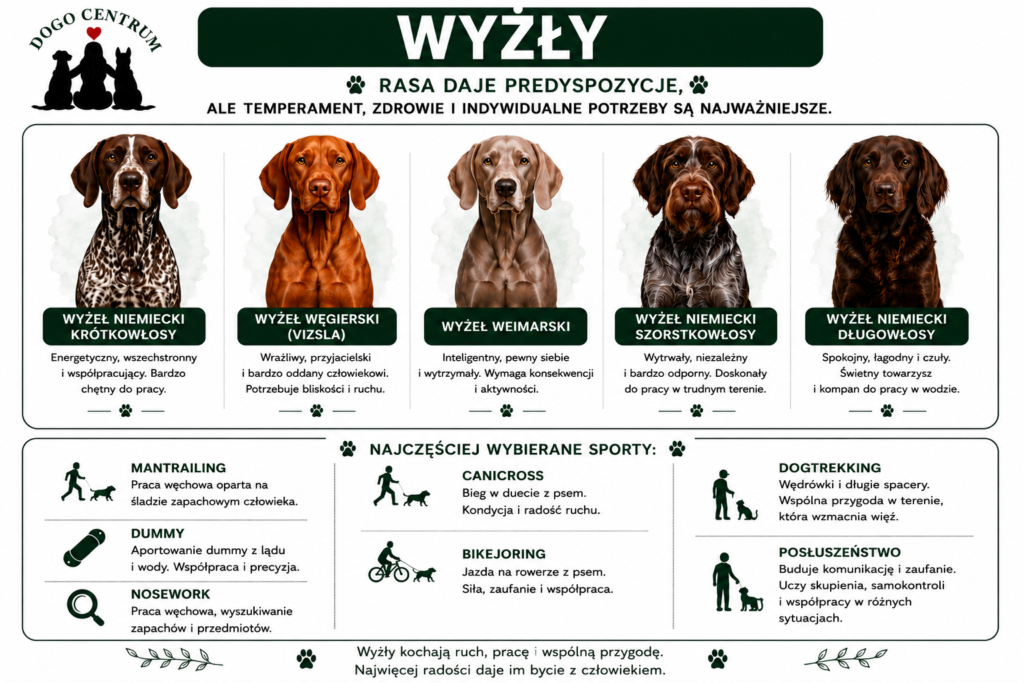 Jaki sport dla wyżła